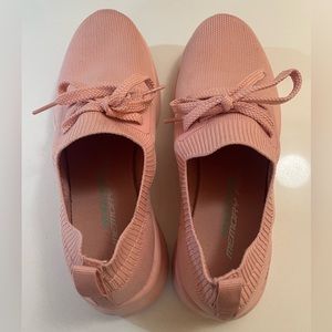 Sketchers Memory Foam Pink Shoes Size 8